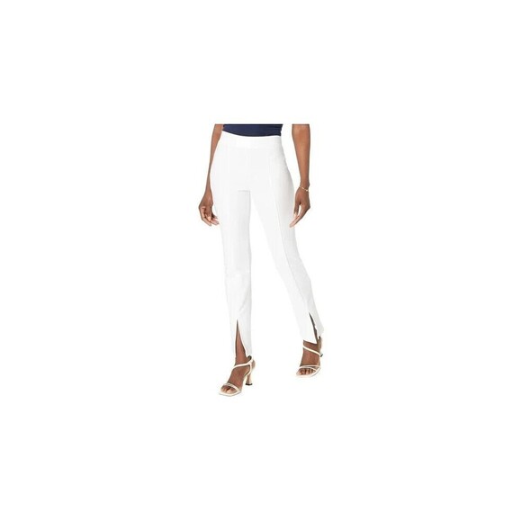 MICHAEL Michael Kors Women's Slit Hem Pull On Leggings Pants White P/XS - Picture 9 of 15